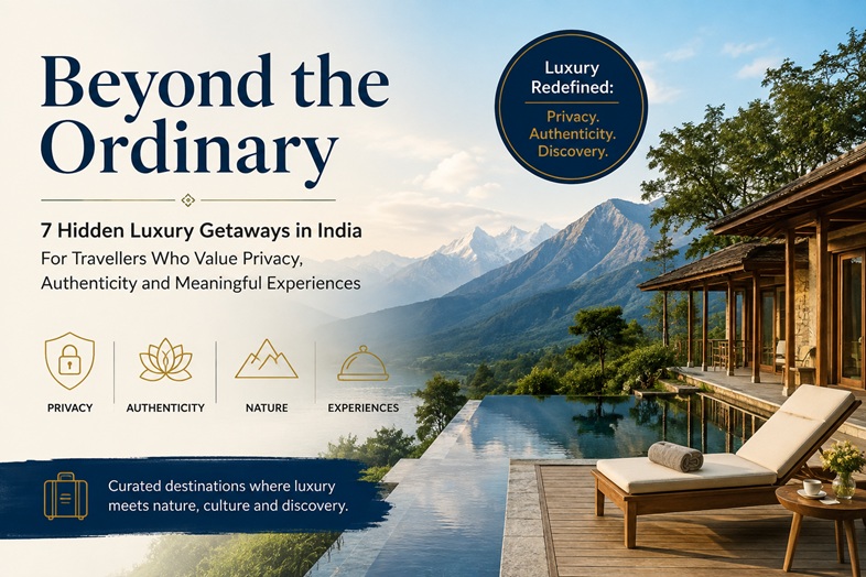 India&rsquo;s Secret Luxury Escapes: 7 Hidden Getaways for Travellers Seeking the Extraordinary